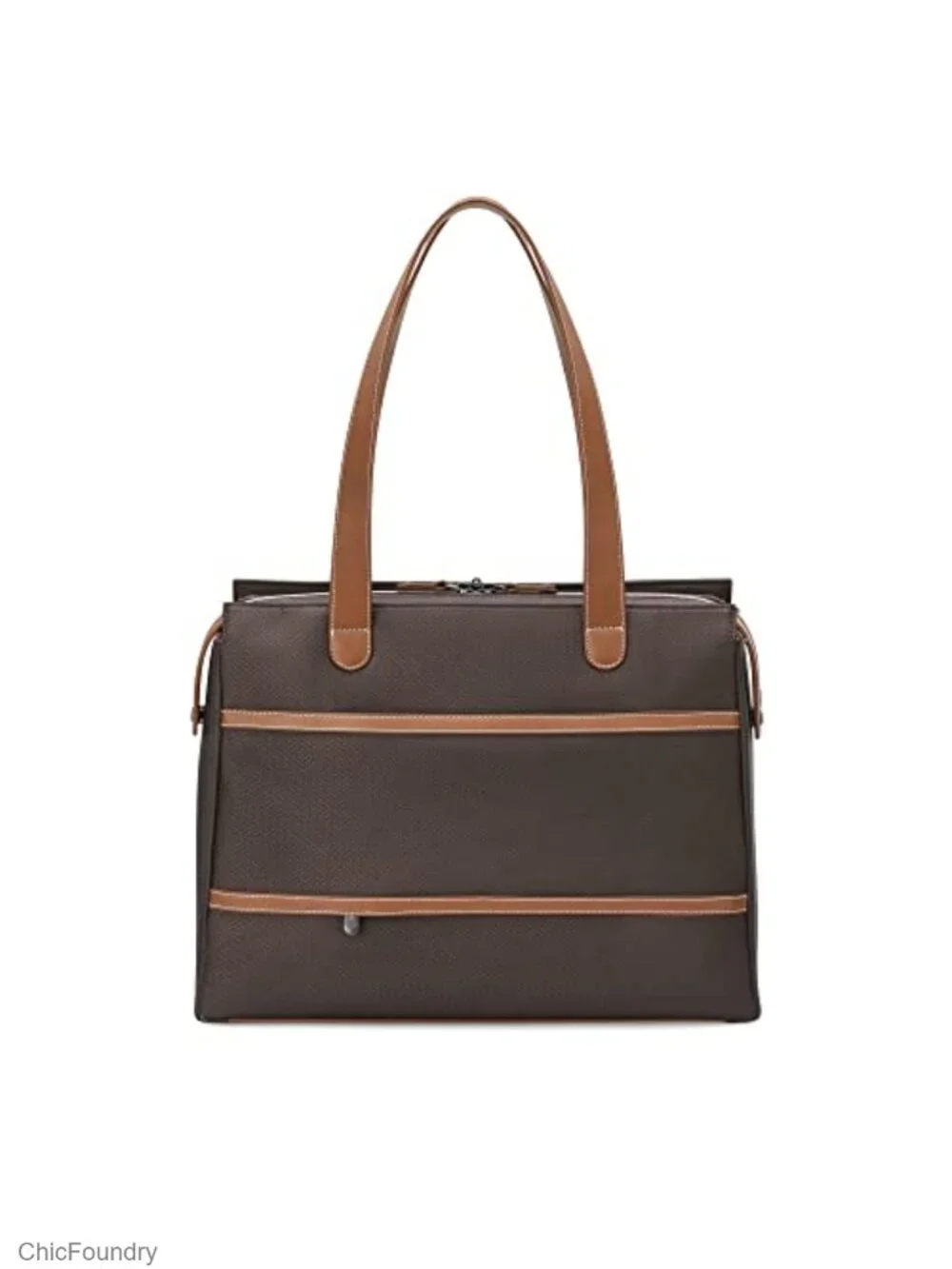 Eco-Friendly Recycled Polyester Travel Shoulder Bag with Laptop Sleeve Pocket